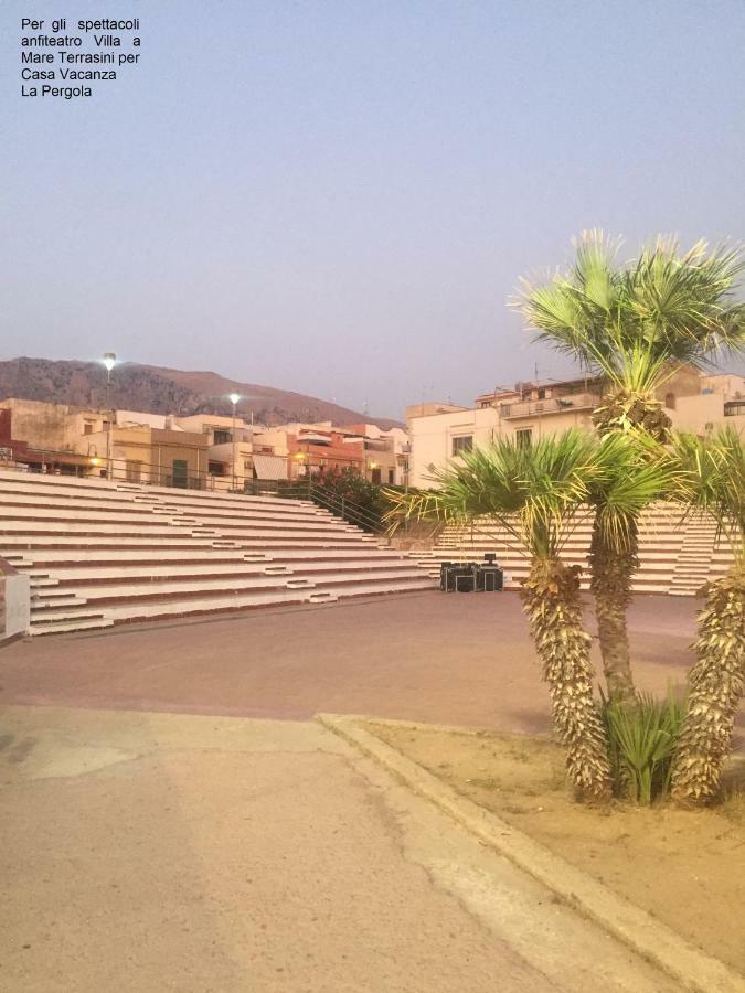 Casa Vacanze La Pergola@ Villa Terrasini Kültér fotó
